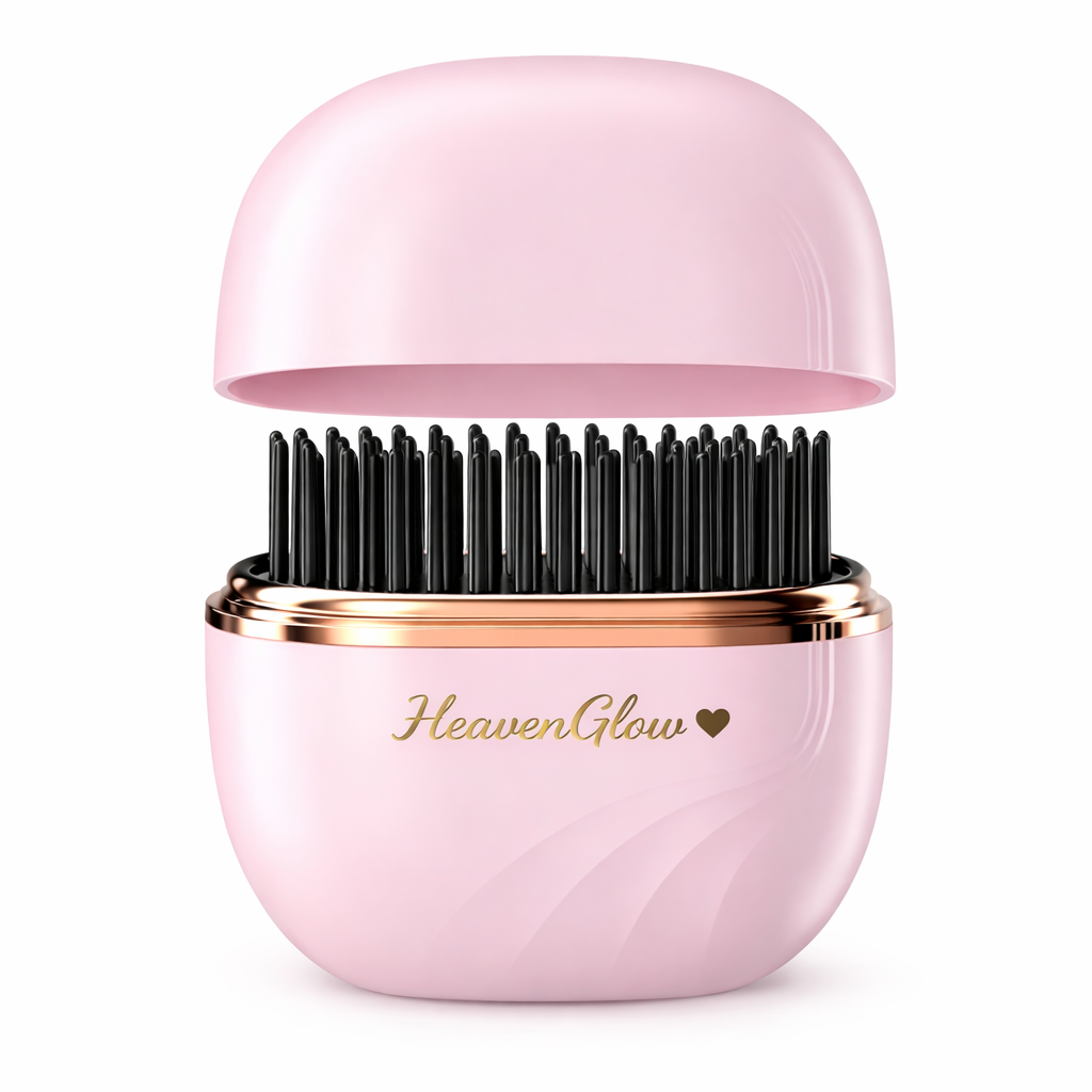 HeavenGlow™ Mini Wireless Hair Straightening Comb